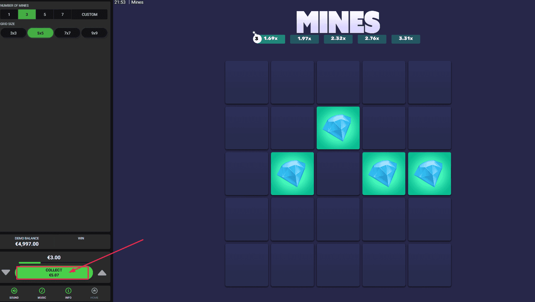 Cash Out at Any Time